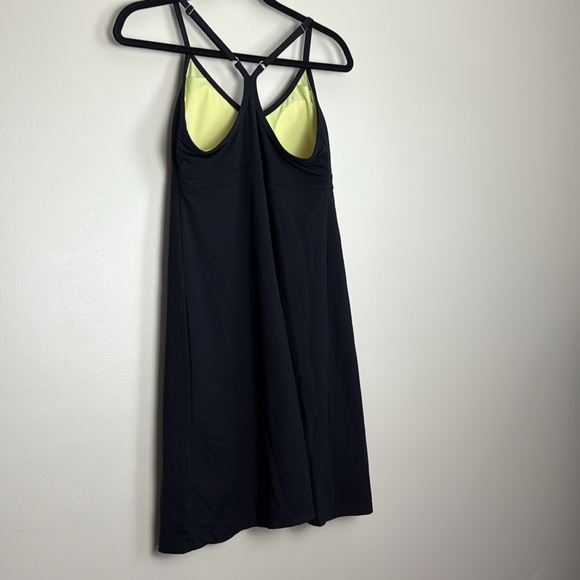 ATHLETA Black Shorebreak Racerback Swim Athletic Dress Size M - Picture 8 of 9